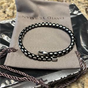 David Yurman silver 925. With rope . Good Condition